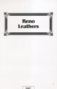 Reno leathers автомобильная