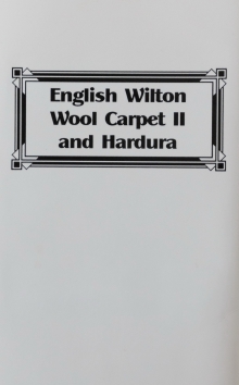 English Wilton Wool Carpet 11 and Hardura