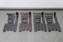 Комплекты штатного набора интерьерных планок салона Mercedes G-klass w464