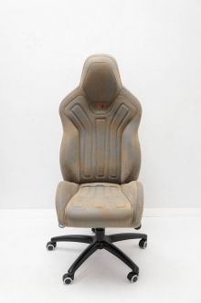 Офисное кресло шпон+ткань